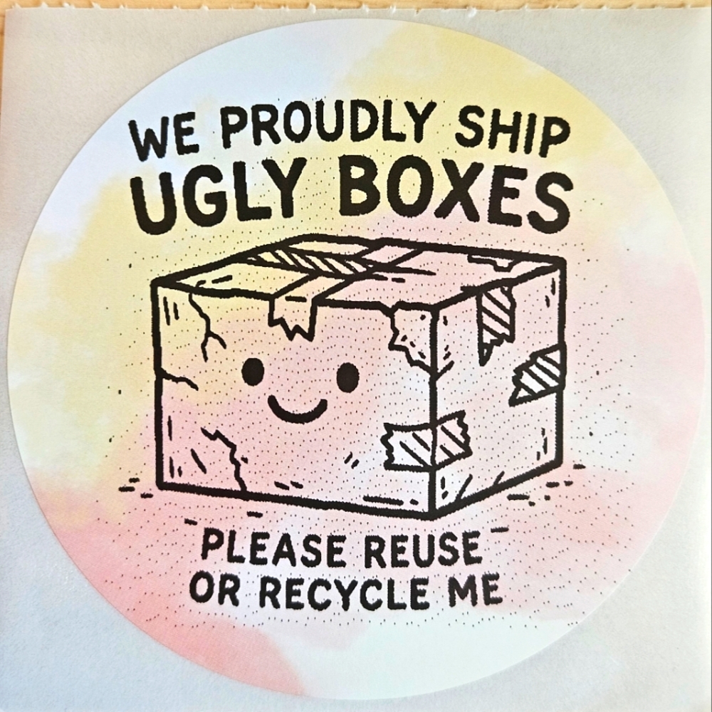 ♻️Recycled Package Stickers 50 count